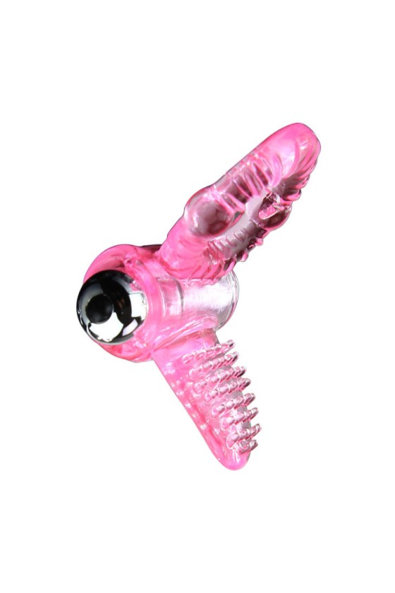 BAILE - SWEET ABS 10 RHYTHMS RING PINK VIBRATOR PENIS RING