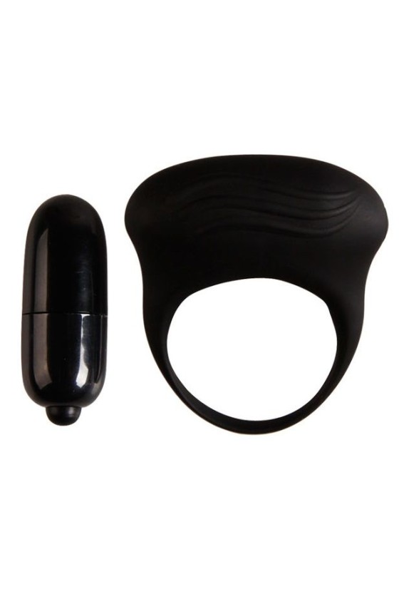 PRETTY LOVE - BERTRAM BLACK VIBRATOR RING