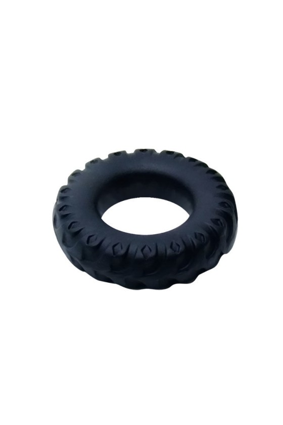 BAILE - COCKRING TITAN NEGRO VERDE 2 CM