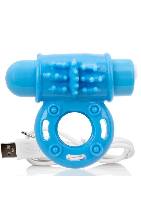 SCREAMING O - BLAU WIEAUFLADBARER VIBRATOR WOW-RING