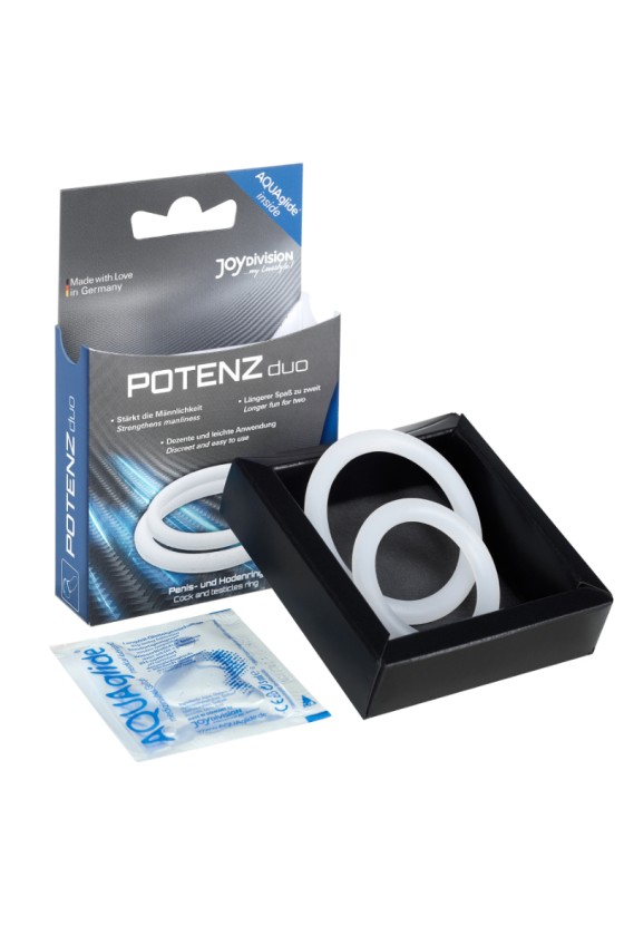 JOYDIVISION POTENZDUO - RINGE WEISS - M