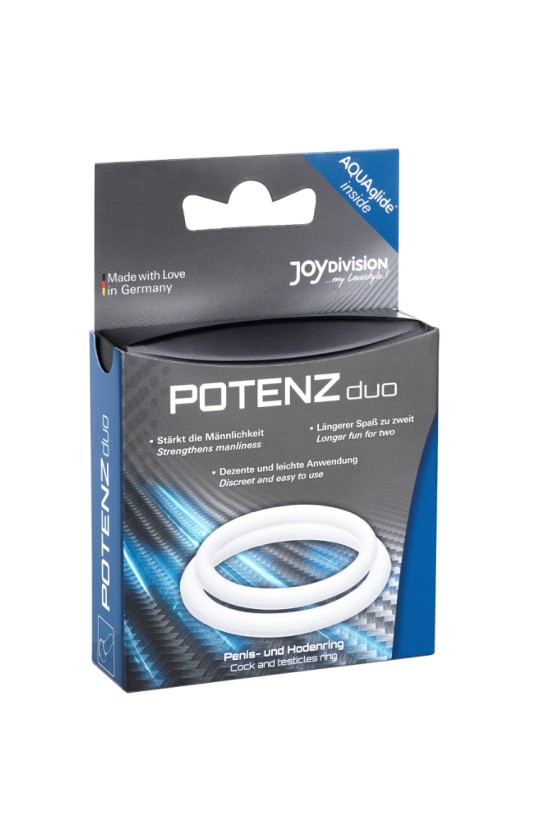 JOYDIVISION POTENZDUO - RINGE WEISS - M