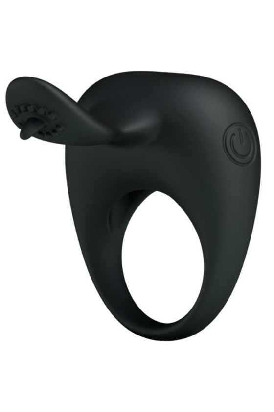 PRETTY LOVE - VIBRATING RING WITH TONGUE