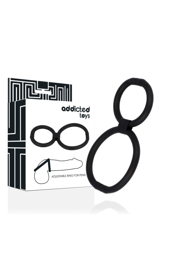 ADDICTED TOYS - ANILLOS AJUSTABLES PARA EL PENE