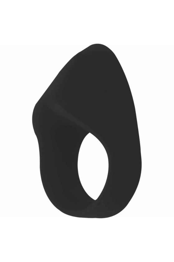 INTENSE - ANILLO VIBRADOR RECARGABLE OTO NEGRO