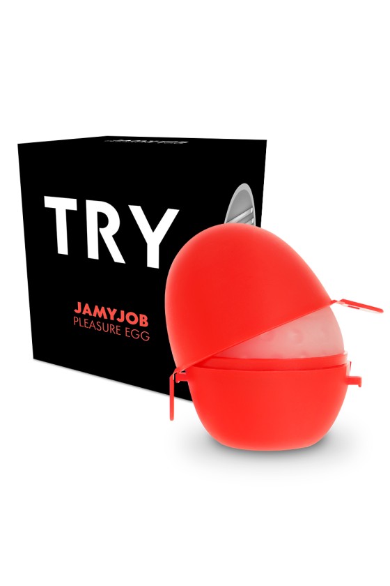 JAMYJOB - EGG MASTURBATOR SCHWARZE VERSION DISKRETT