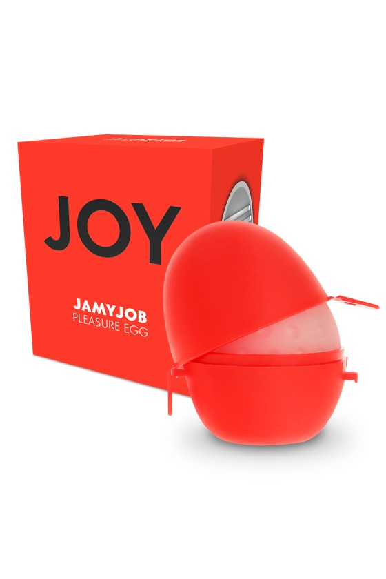 JAMYJOB - EGG MASTURBATOR RED VERSION DISCRETT