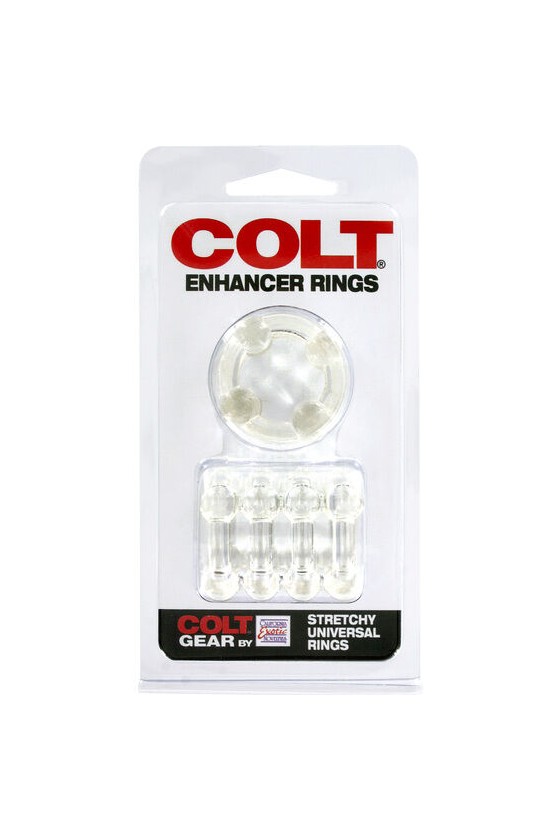 CALIFORNIA EXOTICS - COLT ENHANCER RINGS CLEAR