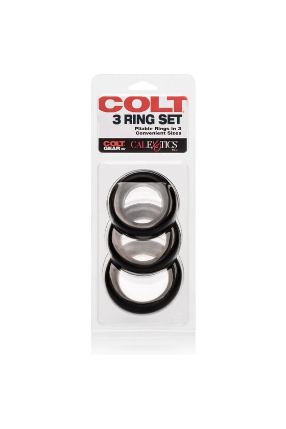 CALIFORNIA EXOTICS - COLT 3-RING-SET