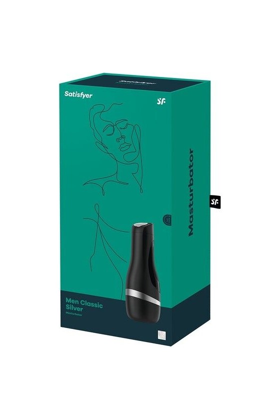 SATISFYER MASTURBADOR HERREN CLASSIC SCHWARZ