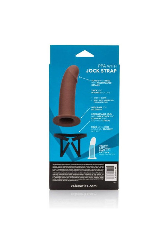 CALIFORNIA EXOTICS - PPA AVEC JOCK STRAP MARRON