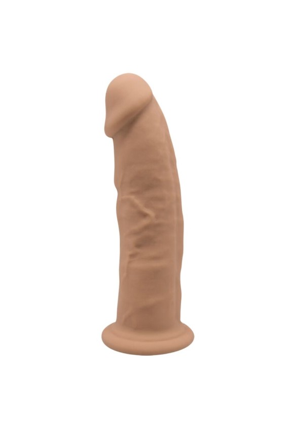 SILEXD - MODELO 2 PÊNIS REALÍSTICO PREMIUM SILEXPAN SILICONE CARAMELO 19 CM