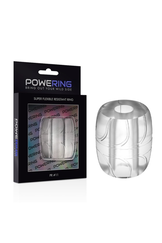 POWERING - ANELLO PER PENE SUPER FLESSIBILE E RESISTENTE 5 CM PR11 TRASPARENTE