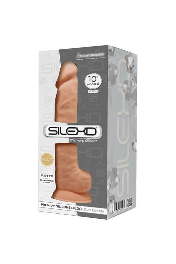 SILEXD - MODÈLE 1 PÉNIS RÉALISTE PREMIUM SILEXPAN SILICONE 26.6 CM