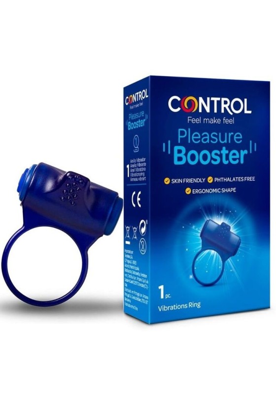 CONTROL - ANILLO VIBRADOR PLEASURE BOOSTER