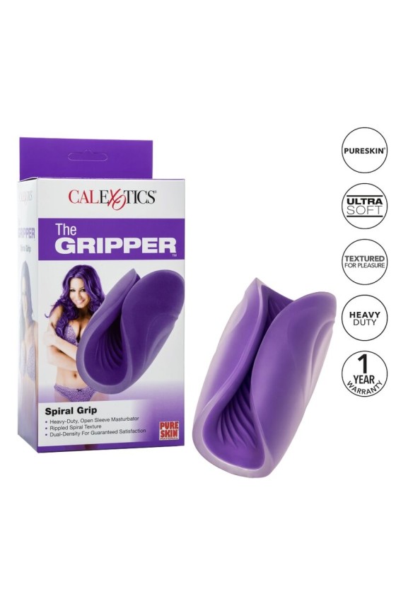 CALIFORNIA EXOTICS - MASTURBADOR CON GRIP EN ESPIRAL