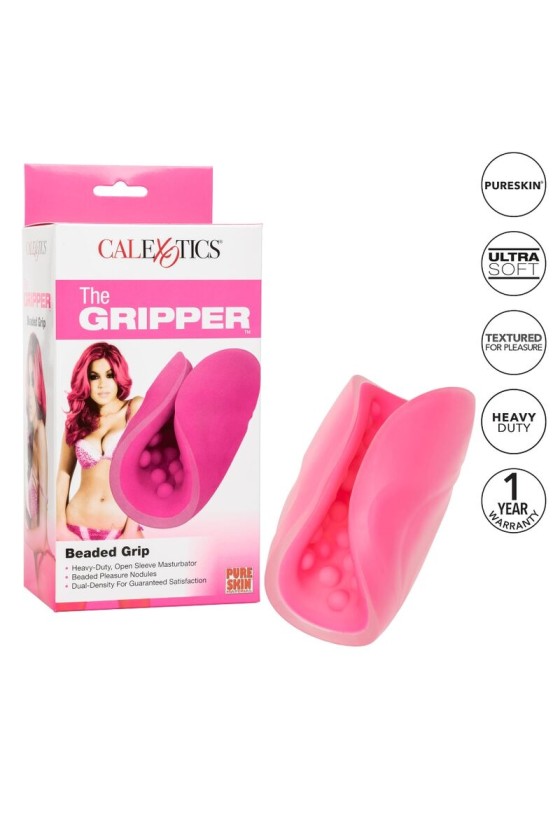 CALIFORNIA EXOTICS - MASTURBADOR DE GRIP CON CUENTAS