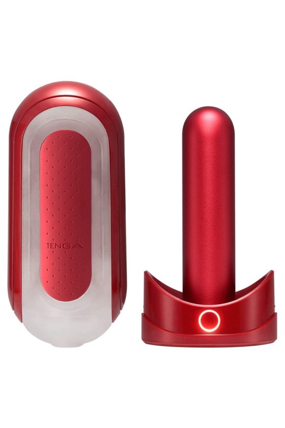 TENGA - FLIP 0 ZERO RED MIT HEIZUNG