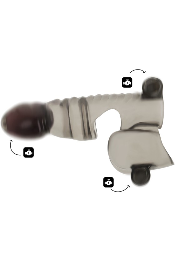 OHMAMA - PENIS AND TESTICLE SHEATH 3 MOTORS