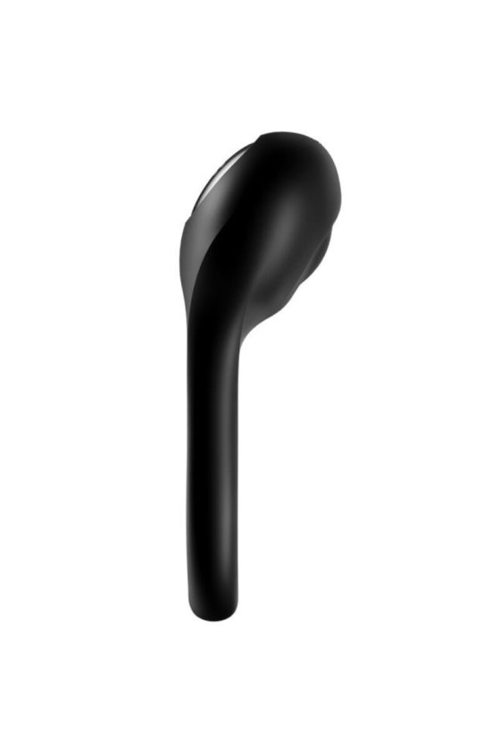 SATISFYER - MAJESTIC DUO RING VIBRATOR BLACK