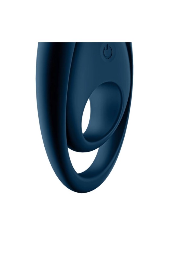 SATISFYER - GLORIOUS DUO RING VIBRADOR AZUL