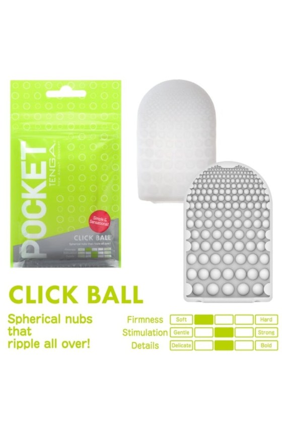 TENGA - CLICK BALL MASTURBATOR POCKET