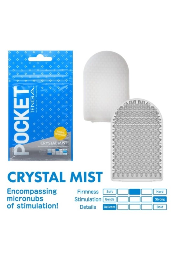 TENGA - CRYSTAL MIST POCKET MASTURBADOR