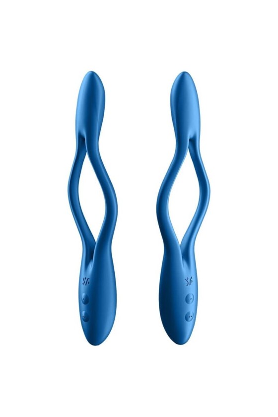 SATISFYER - ELASTIC GAME MULTI VIBRATOR BLAU