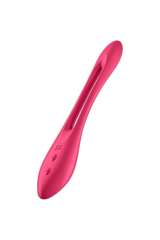 SATISFYER - ELASTIC JOY MULTIVIBRADOR VERMELHO