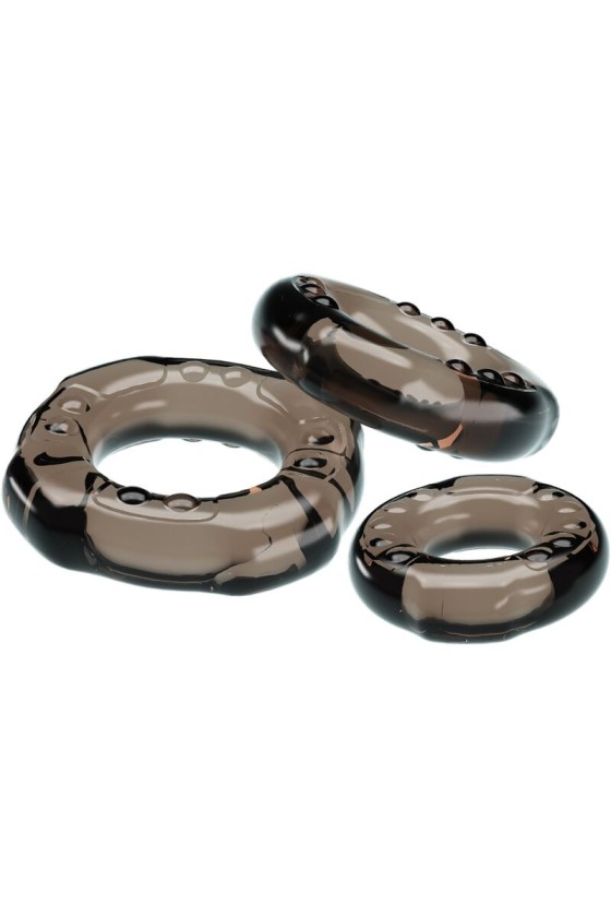 BAILE - COCK RINGS YVONNE SET 3 PENIS RINGS