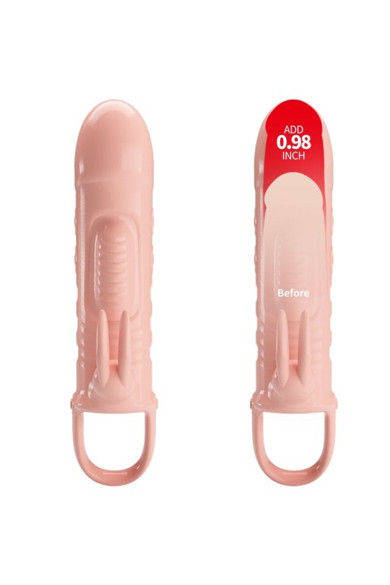 PRETTY LOVE - FUNDA DE PENE DE CONEJO NATURAL SLOANE