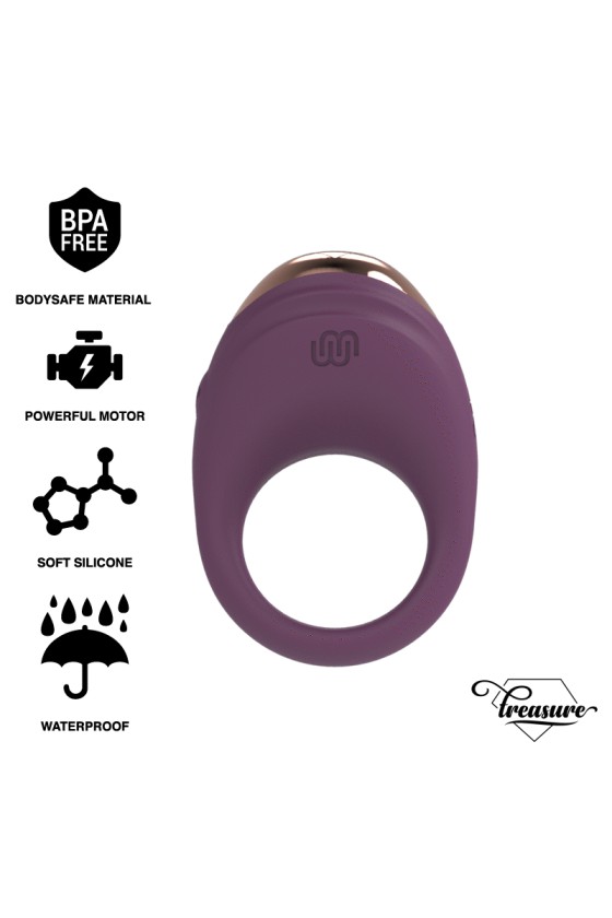 TESORO - ANILLO VIBRADOR ROBIN COMPATIBLE CON TECNOLOGÍA INALÁMBRICA WATCHME