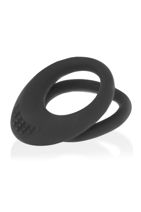 ANELLO OHMAMA DOPPIO IN SILICONE 3.5 CM - 4.5 CM