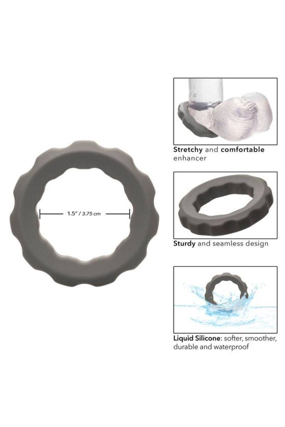 EXÓTICOS DE CALIFORNIA - ANILLO ALPHA ERECT GRIS