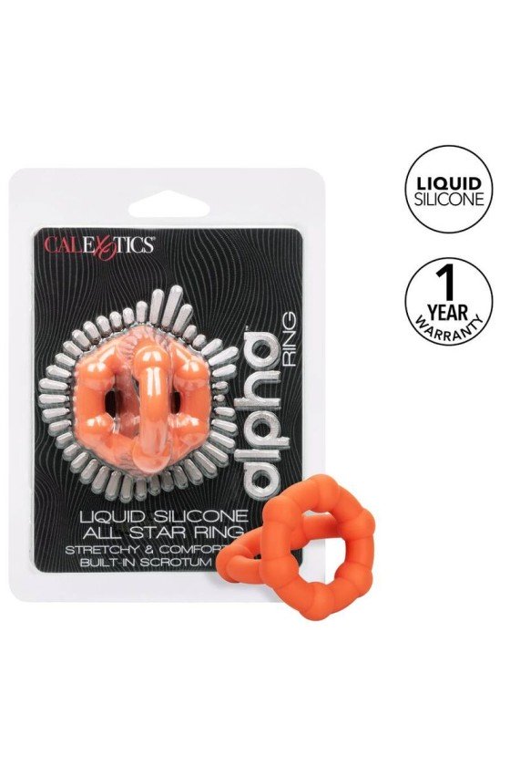 CALIFORNIA EXOTICS – ALPHA ALL STAR RING ORANGE