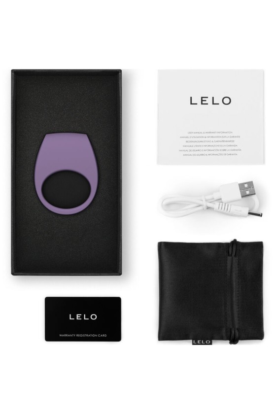 LELO - ANELLO VIBRANTE TOR 3 VIOLA CREPUSCOLO