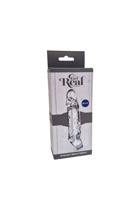 GET REAL - MANCHON DEXTENSION MOYEN TRANSPARENT