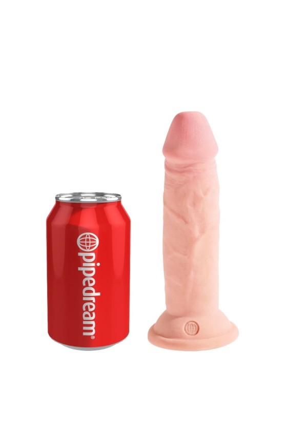 KING COCK - DILDO TRIPLE DENSIDAD 15 CM