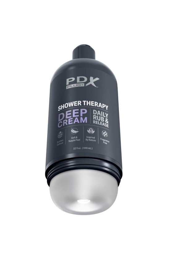 PDX PLUS - STROKER MASTURBATOR DISCREET DEEP CREAM SHAMPOO DESIGN DE GARRAFA