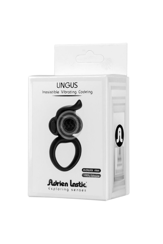 ADRIEN LASTIC - ANEL VIBRADOR LINGUS PRETO