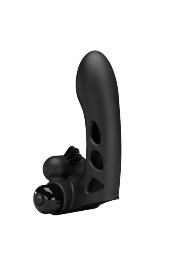 PRETTY LOVE - ORLANDO SCHWARZE VIBRATOR-FINGERHÜLLE