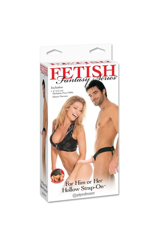 FETISH FANTASY SERIES - FLRSH DREAM HOLLOW STRAP ON