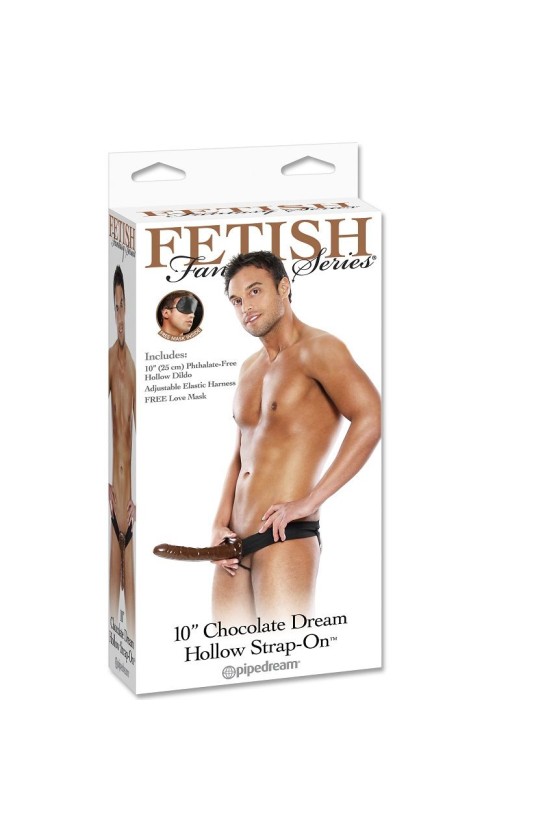 FETISH FANTASY SERIES - CHOCOLATE DREAM HOHL STRAP-ON