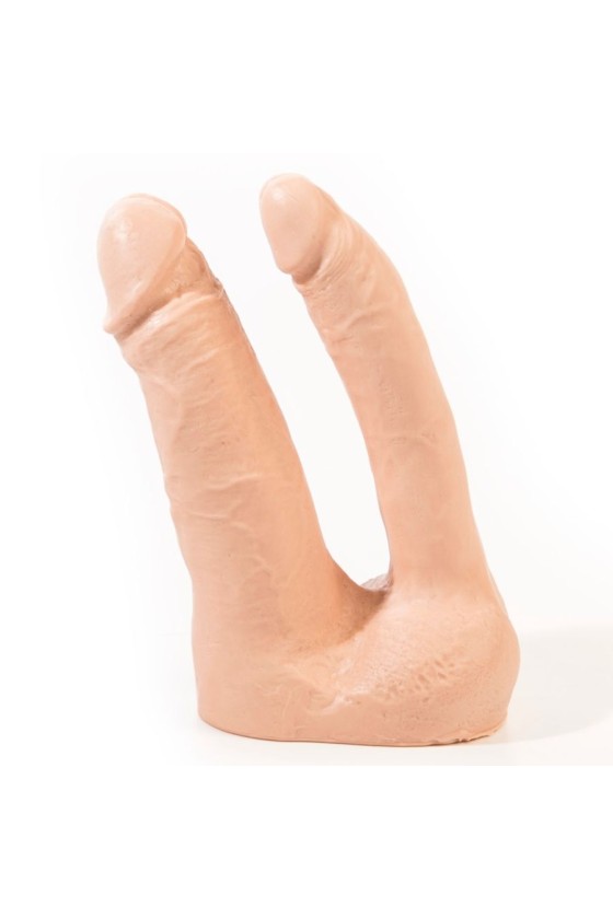 HABITACIÓN ROSA - ARTHUS DILDO DOBLE REALISTA CARNE 17CM/15.5CM