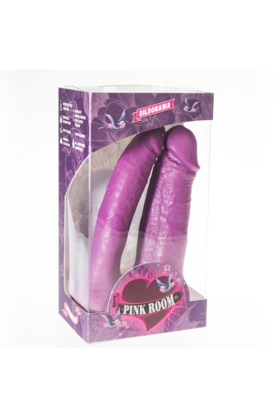 HABITACIÓN ROSA - ARTHUS DILDO REALISTA MORADO 17CM/15.5CM