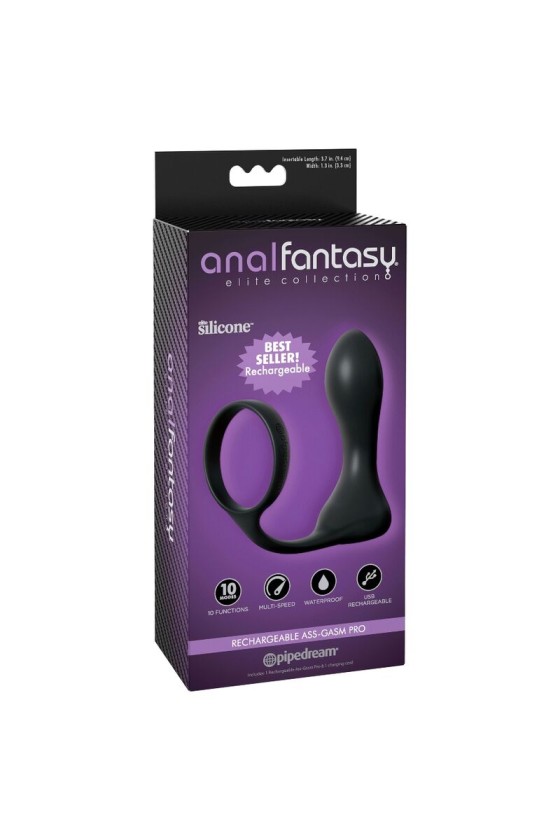 ANAL FANTASY ELITE COLLECTION - RECHARGEABLE ASS-GASM PRO