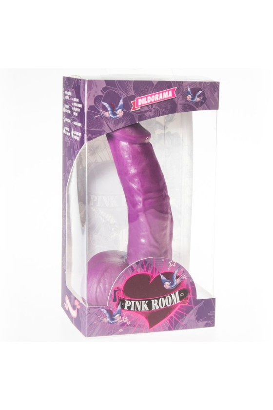 HABITACIÓN ROSA - CONNOR DILDO REALISTA MORADO 16 CM