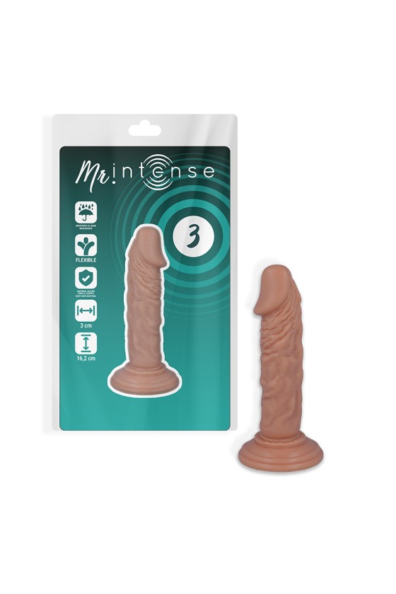 MR INTENSE - 3 REALISTIC COCK 16.2 -O- 3CM