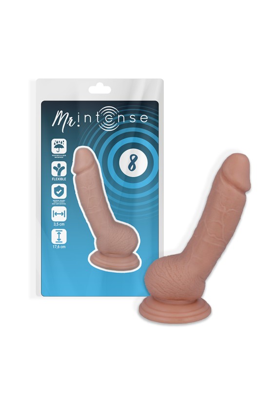 MR INTENSE - 8 POLLAS REALISTAS 17.6 -O- 3.5CM