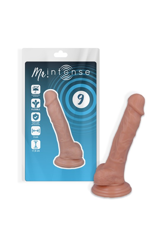 MR INTENSE - 9 REALISTIC PENIS 17.8 -OR- 3CM